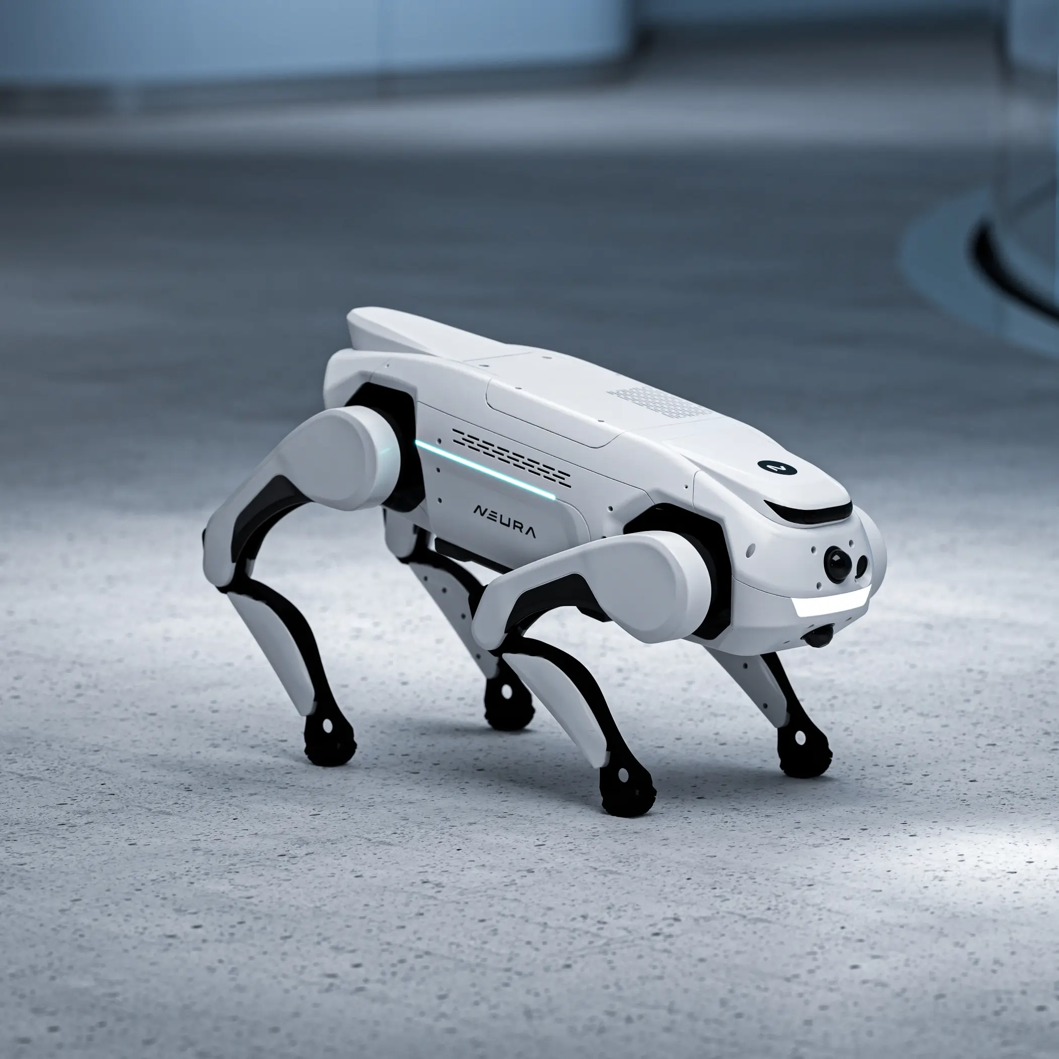NEURA’s quadruped takes a reservation today. It is not a home butler.